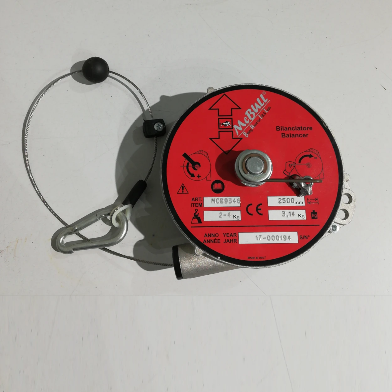 Equilibrador de carrega MCBULL MCB9346 procedent d'un empresa en tancament